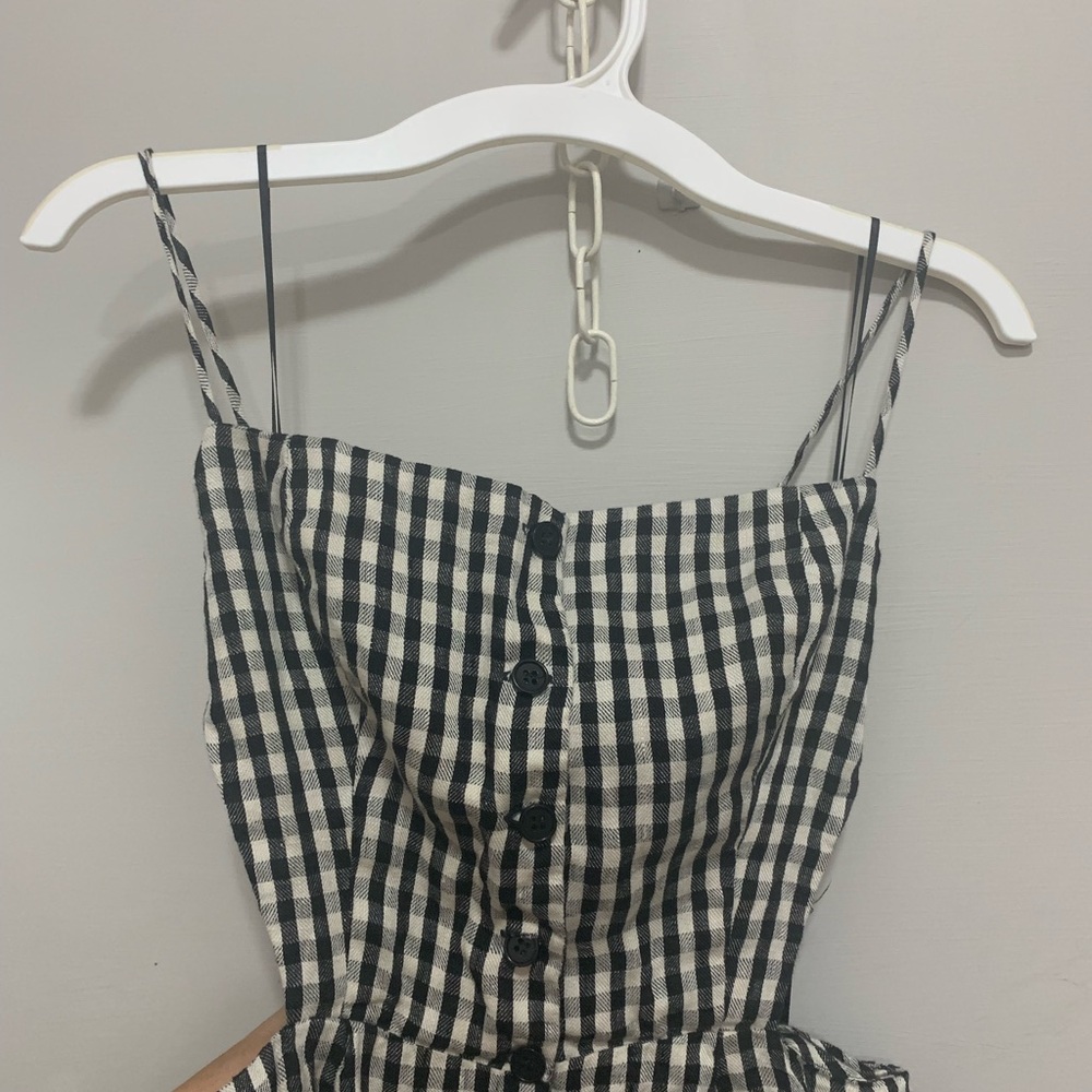 Reformation Linen Apron style dress - Picture 3 of 8